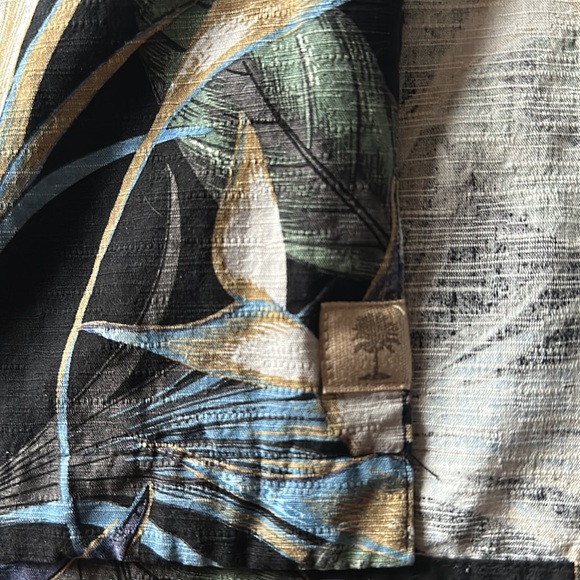 Men’s Paradise Collection XXL Hawaiian print floral 100% washable silk button - Picture 5 of 9